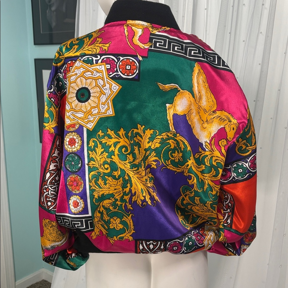 Vtg 80s/90s Active Code Bomber Jacket - image 2